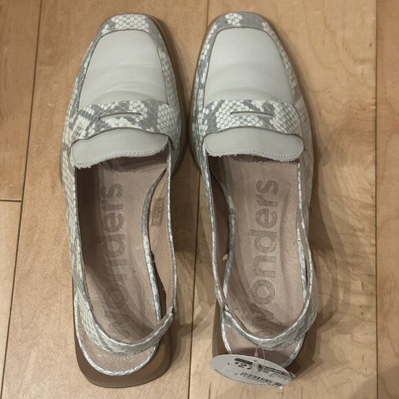 BNWT Wonders Paloma (Silver/Off White) 37 - Picture 5 of 8